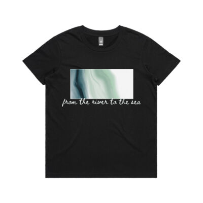 river to the sea - Women's Crew Neck Thumbnail